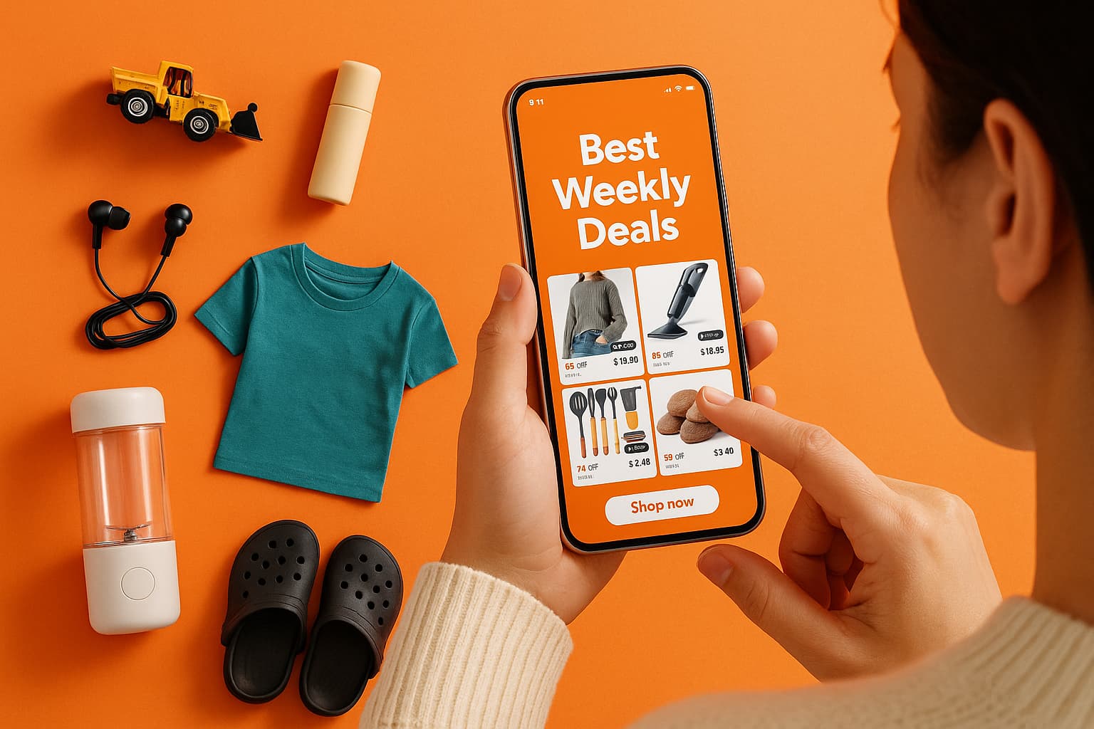 Beste wöchentliche Angebote von Temu – Spare clever jede Woche