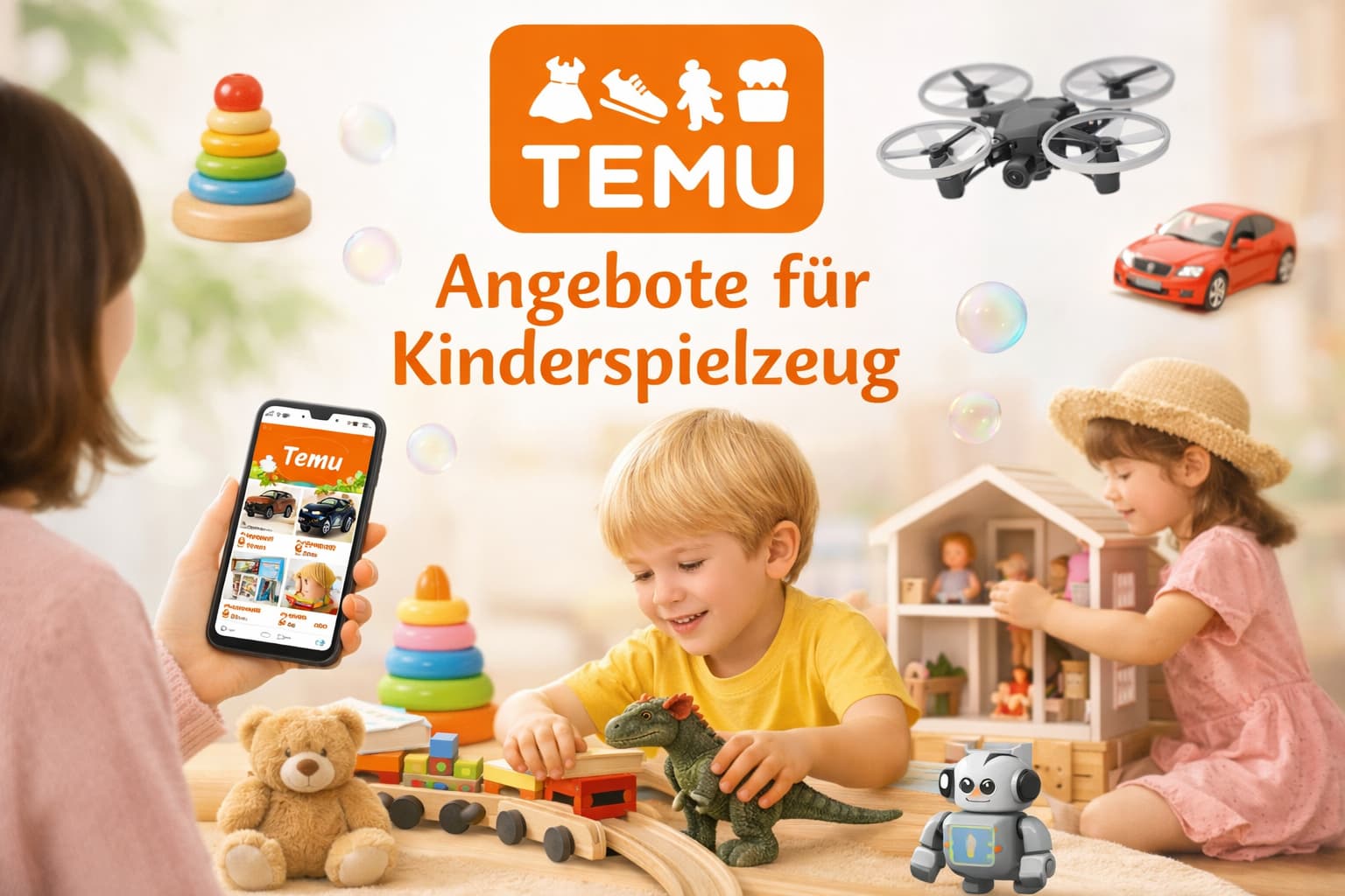 Temu Angebote für Kinderspielzeug günstig entdecken