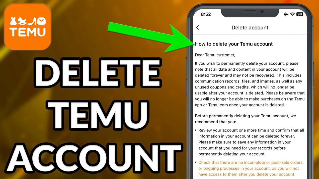 Häufige Probleme beim Temu-Konto löschen und ihre Lösungen