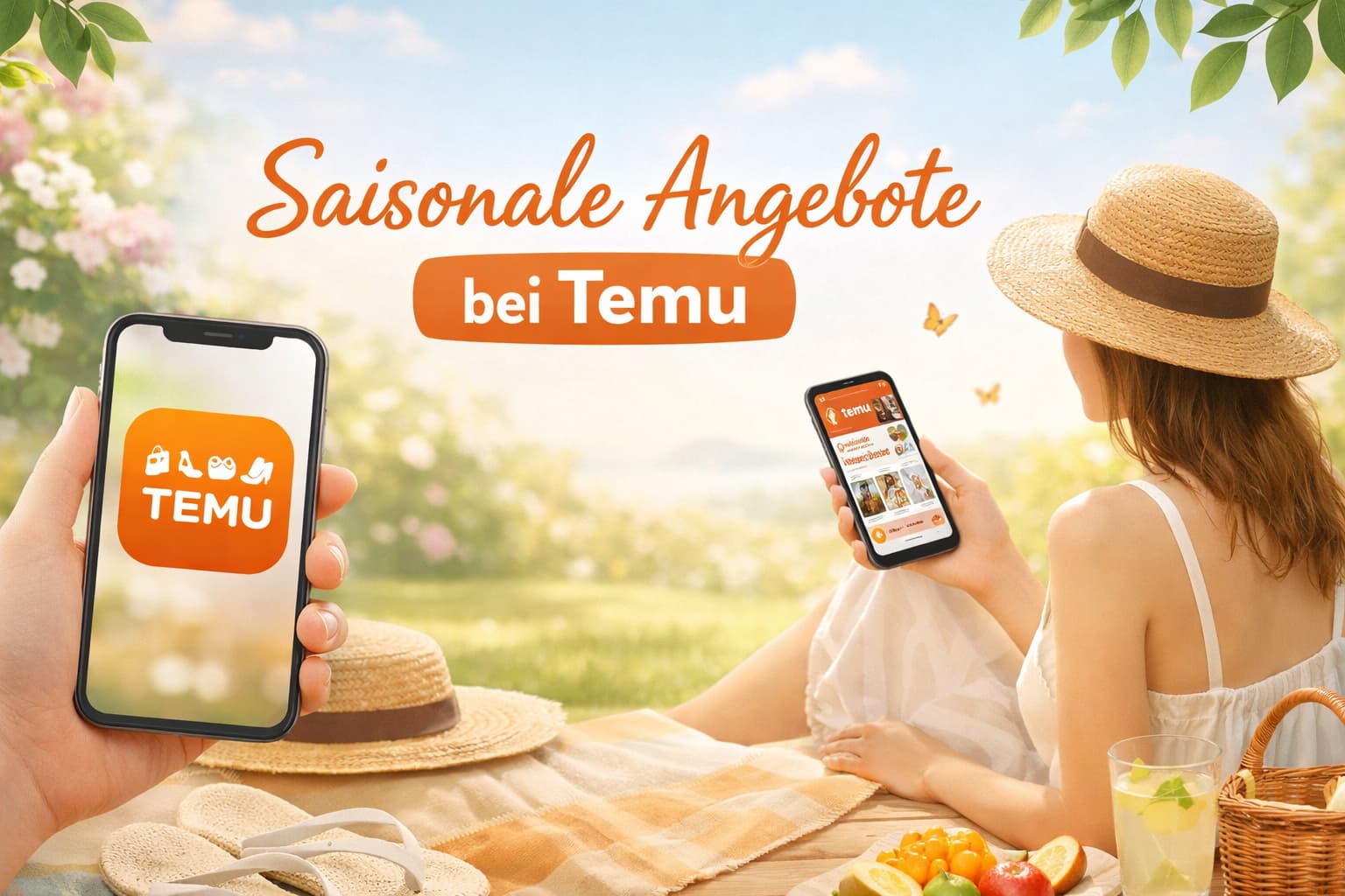 Saisonale Angebote bei Temu entdecken und clever sparen